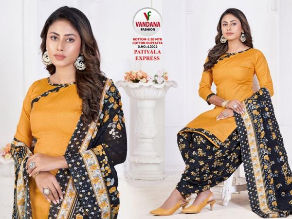 Vandana Patiyala Express Vol-12 indo Cotton PAtiyala Dress Material 